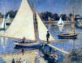 sailboats at argenteuil Pierre Auguste Renoir